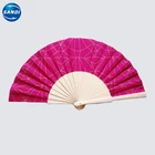 Custom Fan Promotional Custom Folding Spanish Wooden Hand Fan