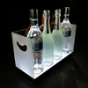 rechargeable acrylic led plastic clear wine rack display