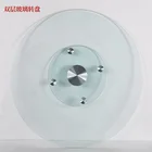 Hotel Restaurant Dining Tempered Glass Table Turntable
