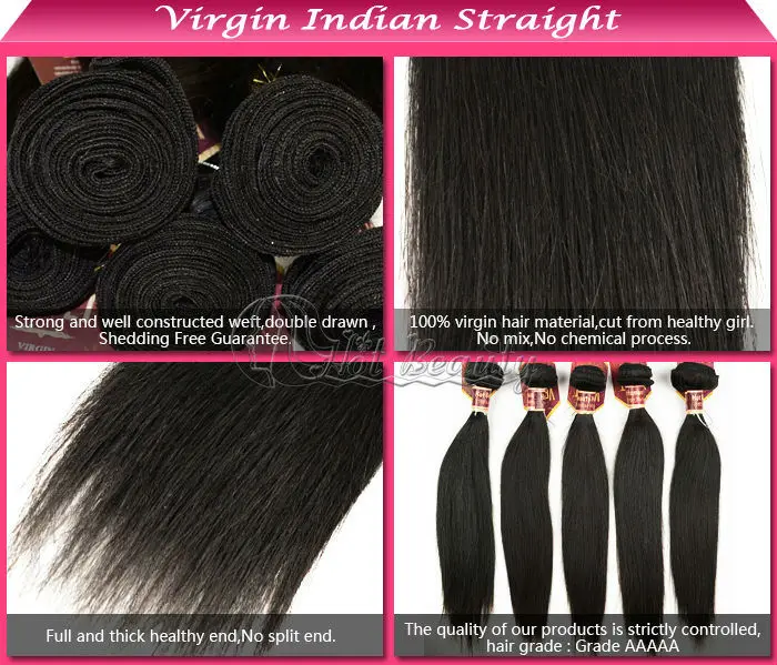 Cheap price indian remy yaki hair extensions thick straight