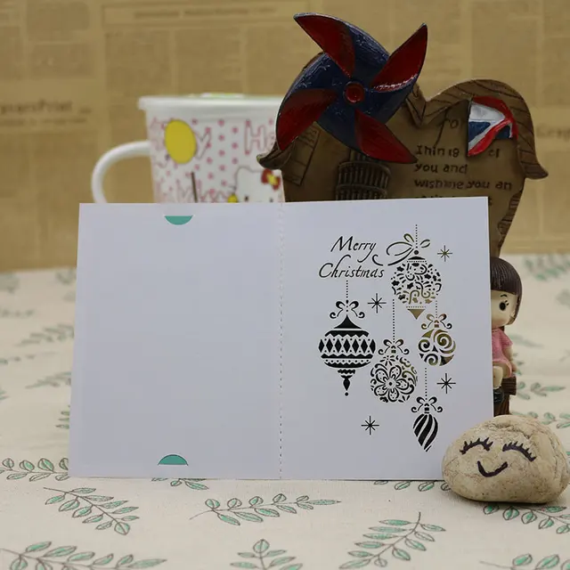 handmade latest colorful christmas greeting card designs merry