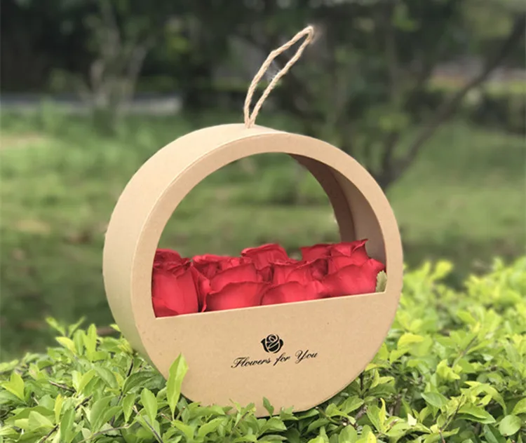 Luxury hanging round box gift flower boxes 3.jpg