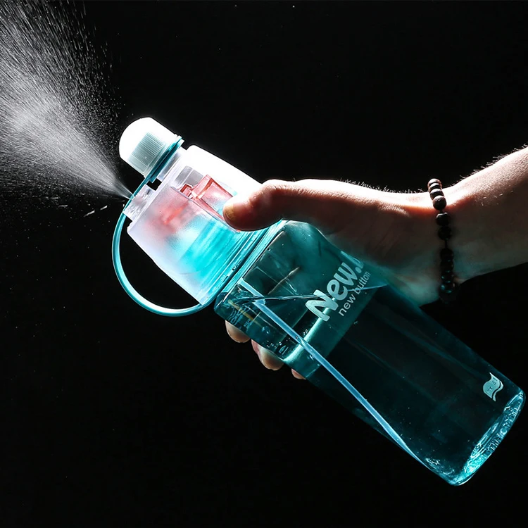 Amazon Online Shop Bpa Free Creative Button Mist Spray Drinking Bottle