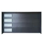 Customized modern remote control home waterproof rolling up steel panel carport garage door