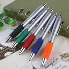 Promotion plastic click gel ink pen logo custom