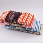 3pc pack microfiber dish drying mat cleaning cloth set in 4 color strip