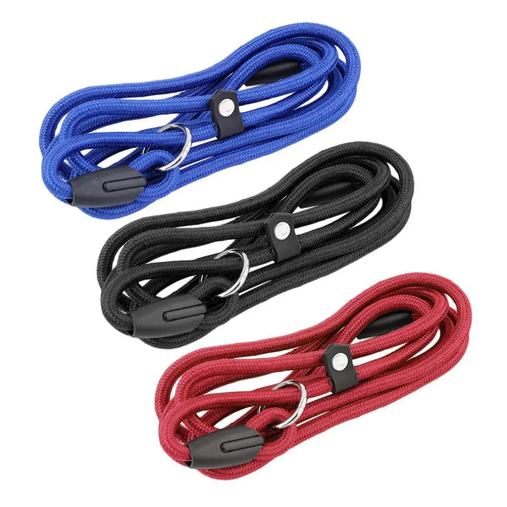 1pc Dog Puppy Cat Adjustable Nylon Harness with Lead leash Pet Training Fleible Harness P Chain Rope Strong Nylon