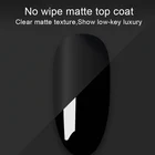 ICE MA Long Lasting Anti-yellowing Matte Top UV Gel Nail Polish Fine Velvet Matte Top Coat