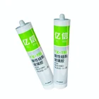 Black acetic silicone sealant 300ml 310g OEM