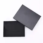 Wallet Black Wallets Men Fashion Money Clip Stronger Magnet Wallet Mens Wallet With Black Boxes