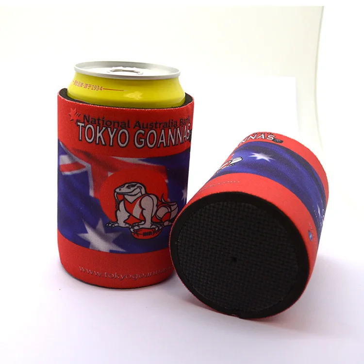Good Quality Cheap Bulk Portable Neoprene Can Stubby Beer Bottle Tube Cooler Bag Holder