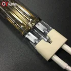 1500W 230V Gold coating double tubes shortwave infrared heat lamp for blowing PETP bottle