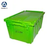 Plastic moving storage box with lids