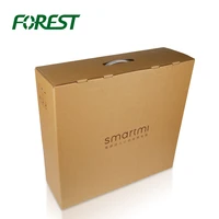 packaging suitcase shaped gift carton color corrugated box with