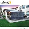 Outdoor Full Cassette Sunshade Retractable Awning With 5 Years Warranty Cover