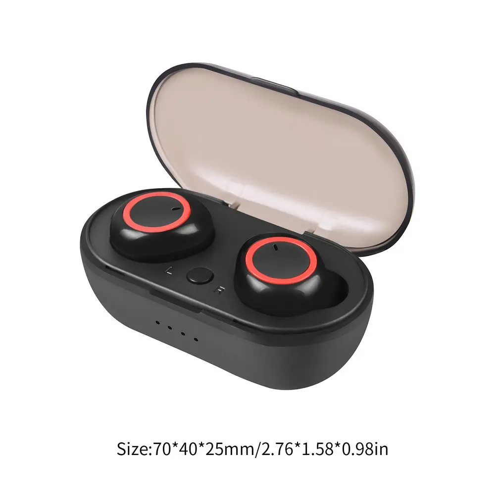 WY-K18 Mini Wireless Bluetooth Earphone TWS Wireless Headphones Bass Stereo Waterproof Bluetooth Headset with Mic for Smartphone - ANKUX.COM