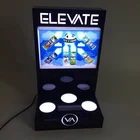 acrylic vape juice test display stand LED light vape tester mod stand