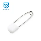 High-quality plastic buckle metal safety pin for baby diapers