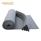 rubber foam insulation pipe sheet for chilled water pipe hot air duct