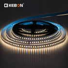 SMD2835 12V 24V 5 メートルウォームホワイト 120 led/m のフレックス led ストリップライト