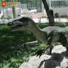 Wholesale life size animatronic dinosaur velociraptor for sale