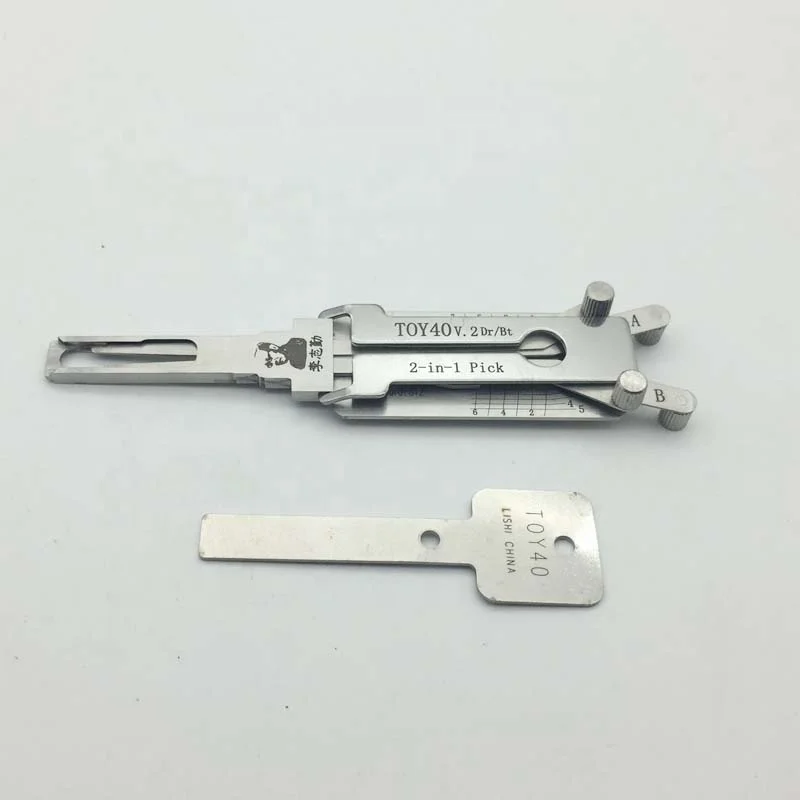 Lishi Toy40 2 In 1 Car Door Lock Pick Decoder Unlock Tool Buy Lishi Toy40 Lishi Lock Pick Lishi Picks Product On Alibaba Com