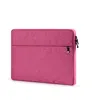 Hot Pink Print LOGO Pad Neoprene Computer Laptop Travel Business liner zipper polyester sleeve for laptop with logo