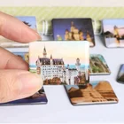 Customized crystal epoxy refrigerator stickers promotional epoxy fridge magnet