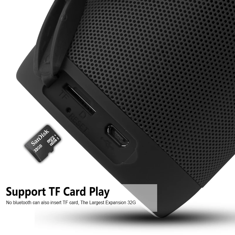 ANCREU New Portable speaker,Electroplating Stainless Steel 10W BT 5.0 TWS True Wireless Speaker - ANKUX.COM