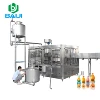 Reliable automatic fruit juice bottling machine / orange juice making equipment / beverage hot filling production line