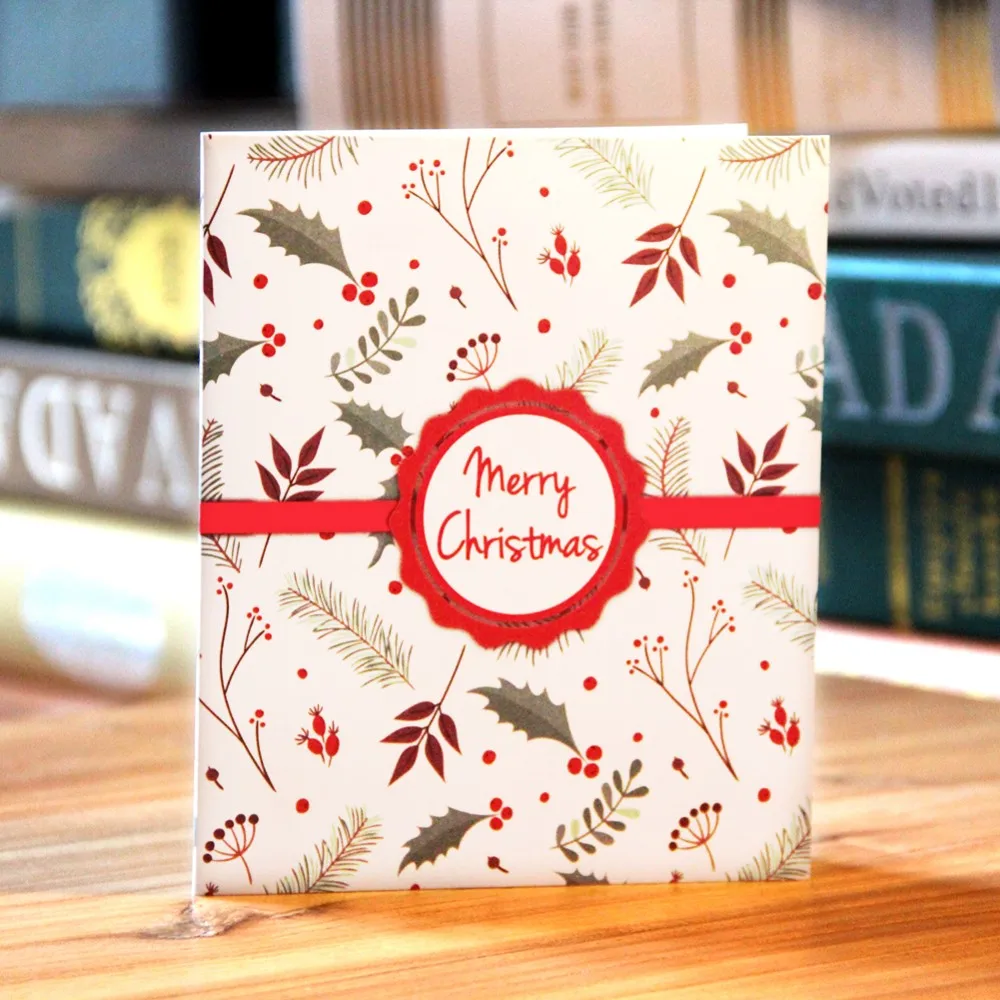 christmas santa ride pop up greeting card with a