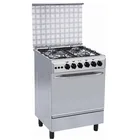 Kitchen Appliance 24 inch 60x60cm Mirror stainless steel cooking range with gas oven stove oven