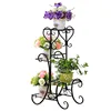 metal flower pot stand flower shop display rack