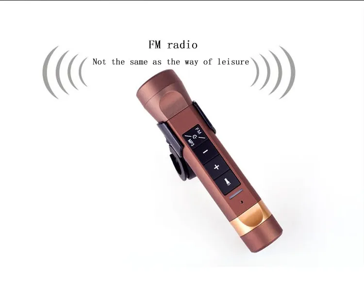 Outdoor sport led torch light bluetooth speaker with Flashlight power bank - ANKUX.COM