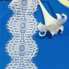 Narrow knit lace french lace high quality african lace fabric for sleepwear decoration