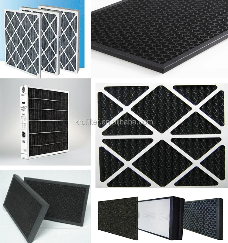 Hepa honeycomb activated carbon air filter