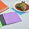 Eco-Friendly Silicone Silicone Pot Holder food mat shape Silicone Trivet