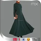 2018 modern islamic clothing women thobe long dress kebaya women abaya turkey jilbab