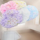 Plastic bag packing waterproof shower cap hair salon cover