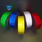 Honeycomb reflective reflector PVC tape sticker sheeting material vinyl film roll with adhesive for warning