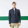 OEM new products 2018 high neck half zip fleece pullover men