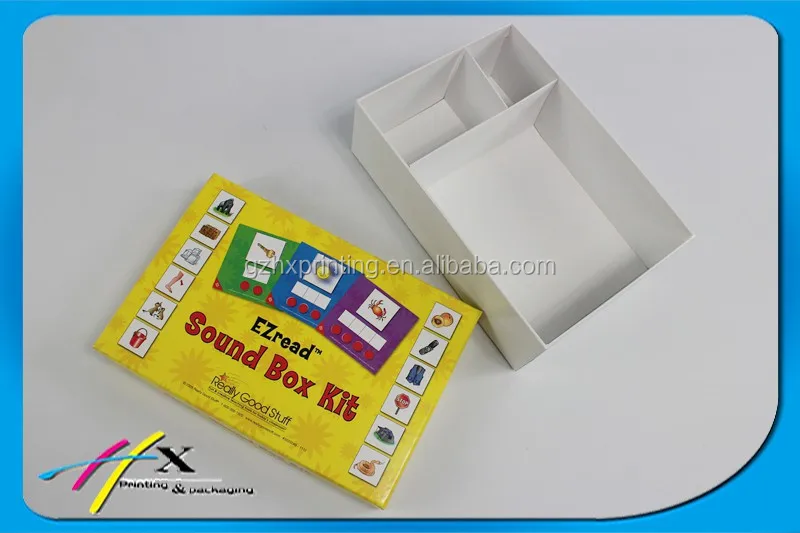 customized board game storage boxes with cardboard inserts