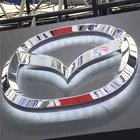 Manufacturers LED Lighting auto pylon sign and illuminated car logo sign