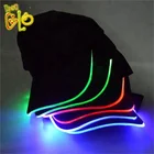 Custom Logo Printed Hat LED Light Hat Lighted LED Baseball Cap