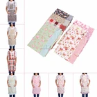 Cute Women Apron Dresses With Pockets For Kitchen Restaurant Wearing New Sleeveless Aprons