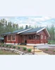 fast installation prefabricated wooden houses/prefab house design /prefab home kit with 3 bedroom for vacation