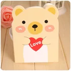 Cute little bear book small animal notepad cartoon with this gift