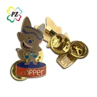 Custom 3D metal enamel lapel pin badge make in China
