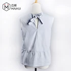 OEM Custom Design Ladies Tank Top Women Cotton Sleeveless Blouse