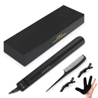 Professional Hair Straightener Flat Iron for Hair Styling 2 in 1 Tourmaline Ceramic Flat Iron for All Hair Types with Rotating